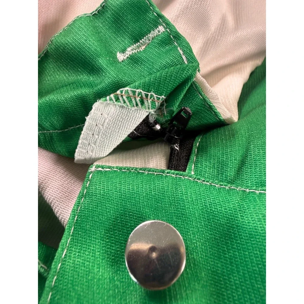 Unbranded Cargo Pants Mens 4XL Green White Orange St Patricks Day Shamrock Irish
